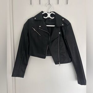 Dynamite Faux Leather Jacket